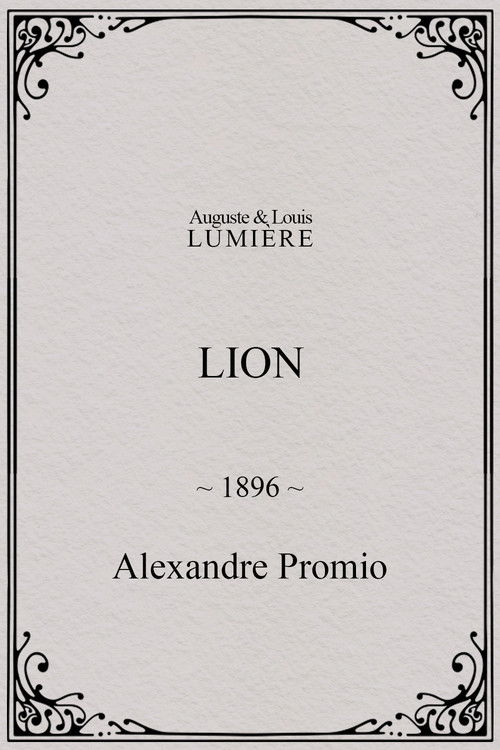 Lion, London Zoological Gardens