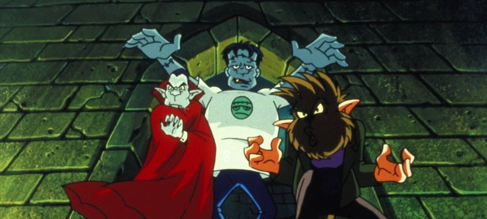 Backdrop of Monster Mash