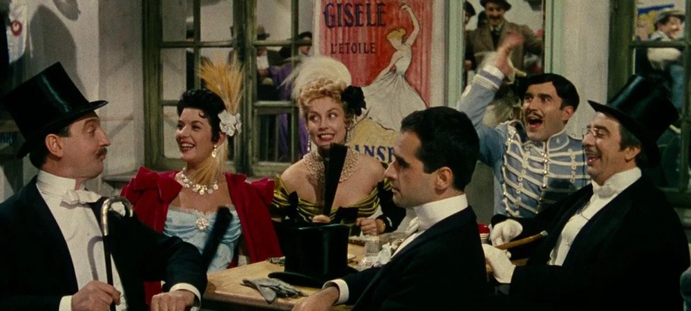 Backdrop of French Cancan