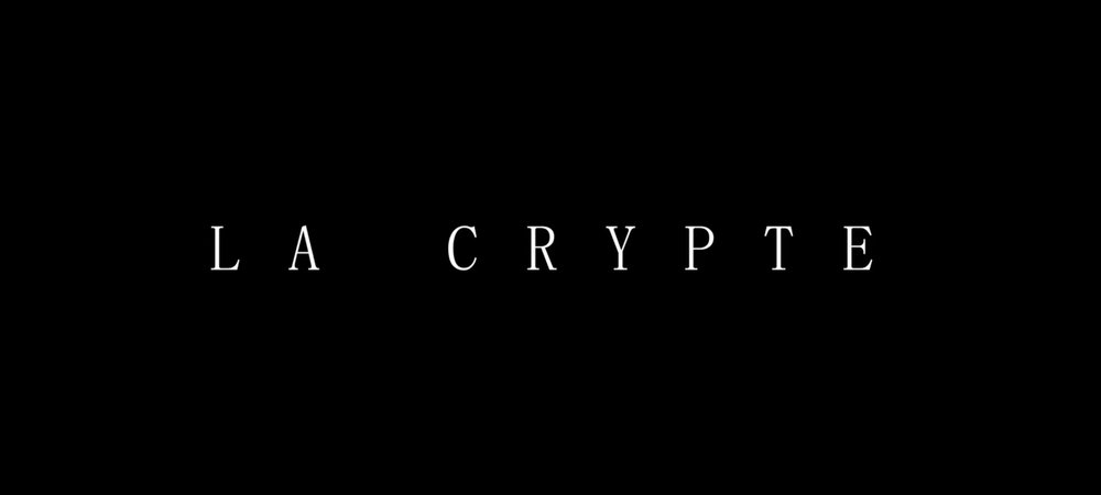 Backdrop of La Crypte