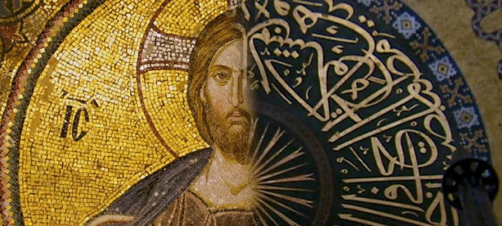 Backdrop of Hagia Sophia
