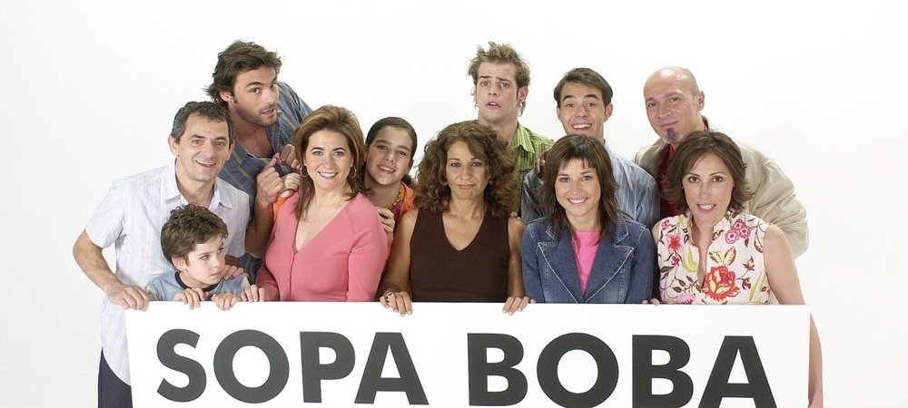 Backdrop of La sopa boba