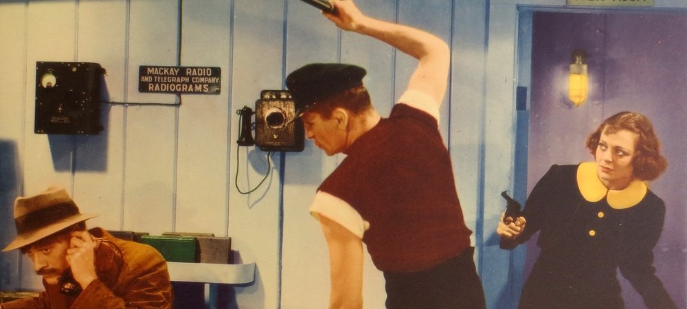 Backdrop of Navy Spy