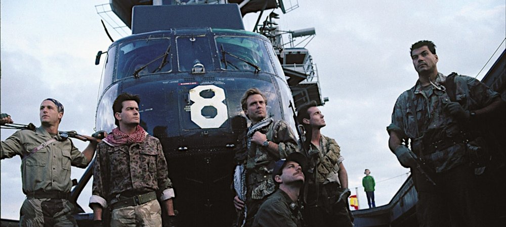 Backdrop of Navy Seals