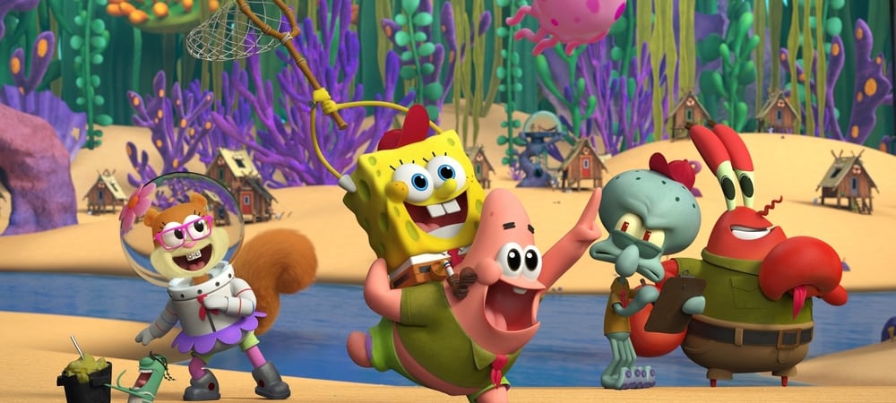 Backdrop of Kamp Koral: SpongeBob's Under Years