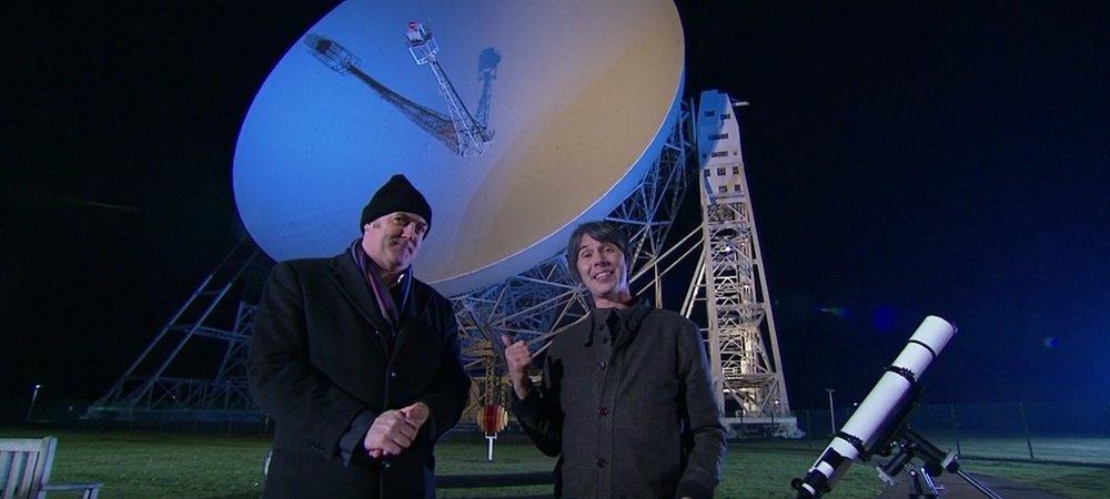 Backdrop of Stargazing Live
