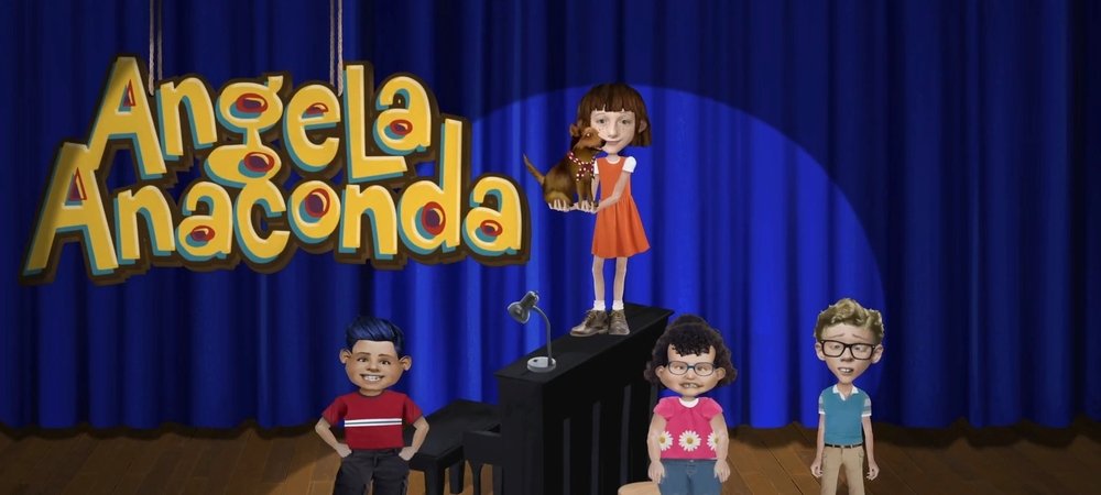 Backdrop of Angela Anaconda