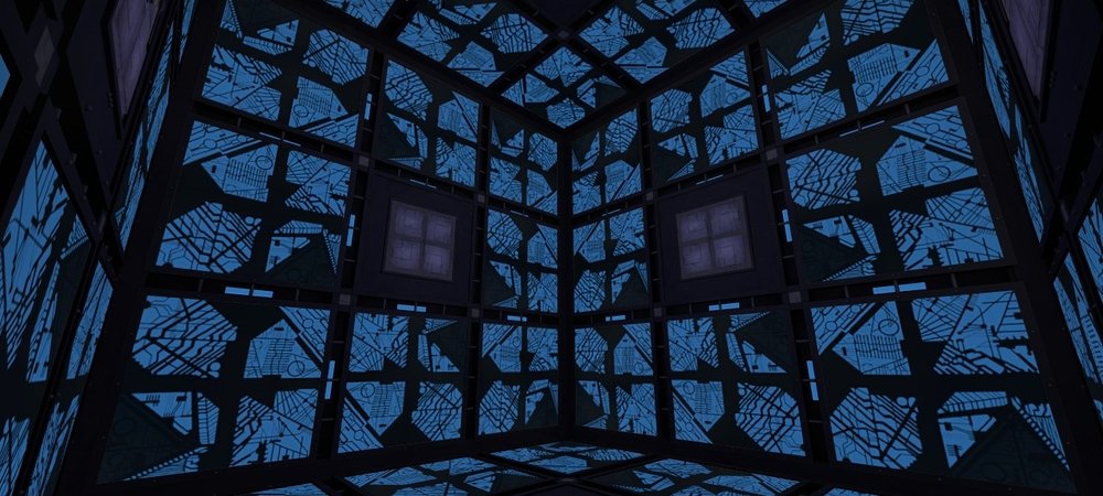 Backdrop of Cubed