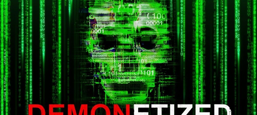 Backdrop of DEMONETIZED