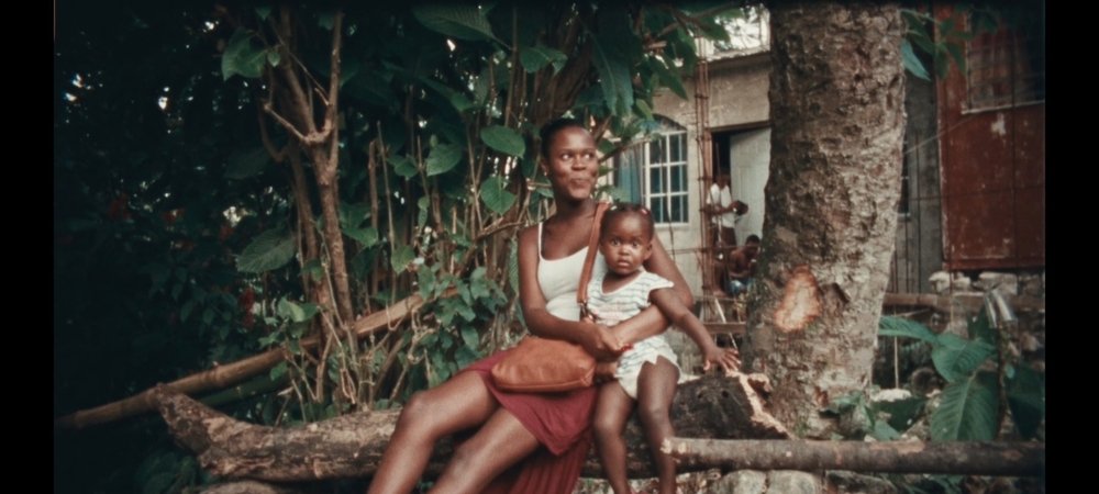 Backdrop of Black Mother