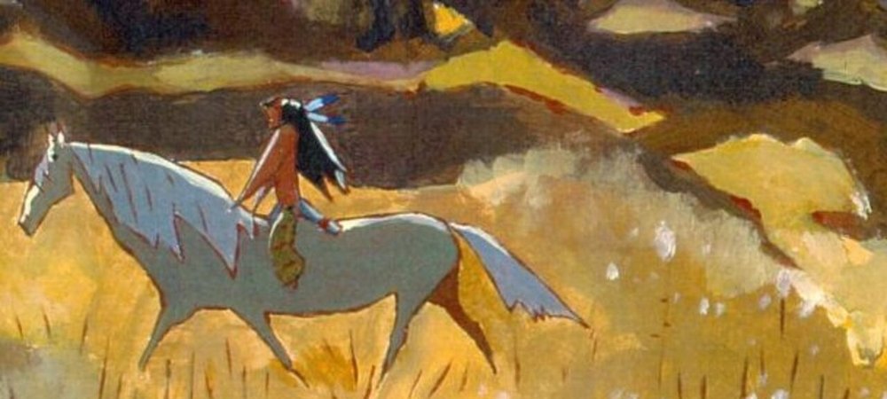 Backdrop of Horse Sun