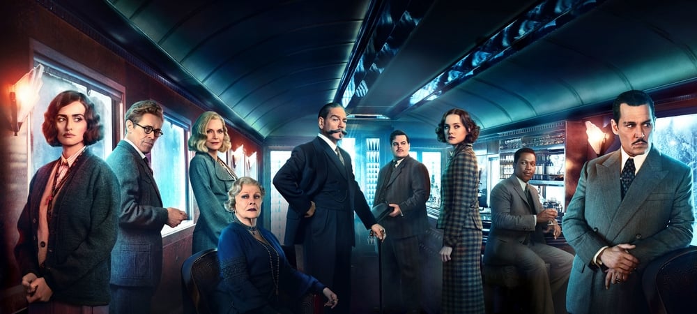 Backdrop of Murder on the Orient Express