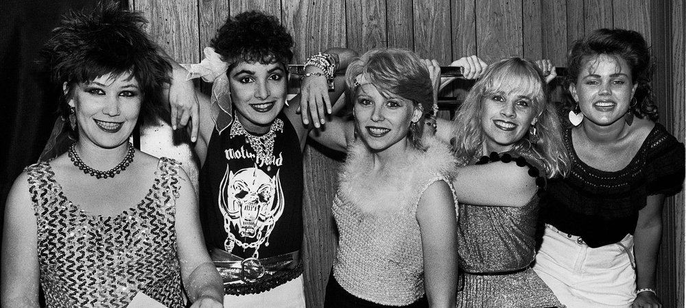 Backdrop of The Go-Go's