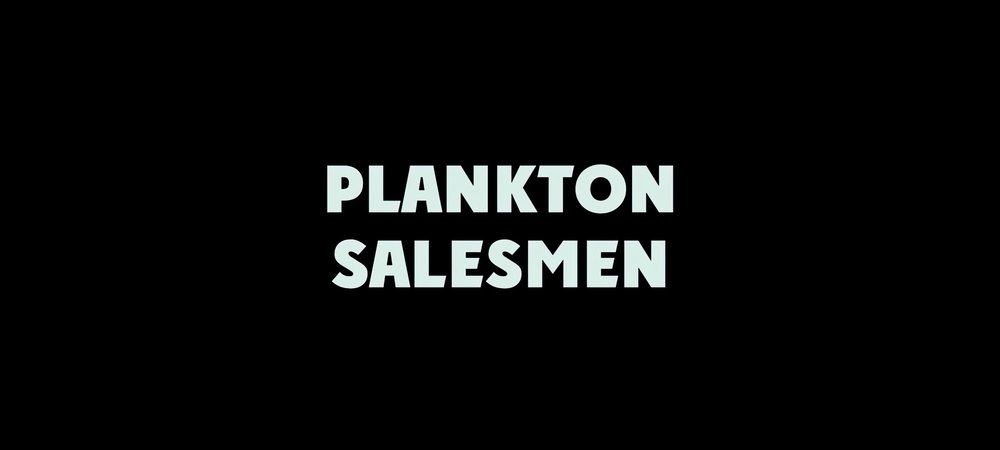 Backdrop of Plankton Salesmen