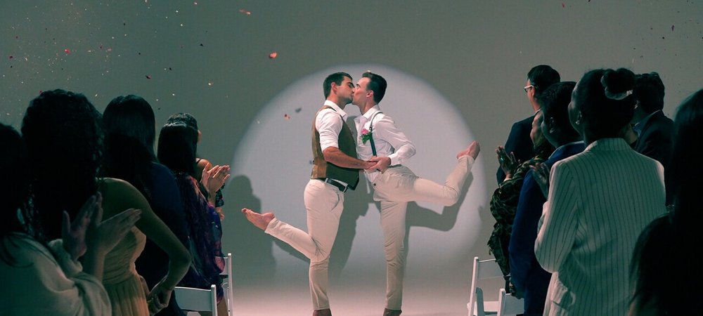 Backdrop of I'm Not Gay