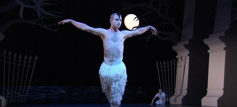 Backdrop of Swan Lake