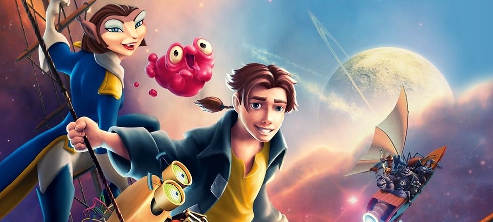 Backdrop of Treasure Planet
