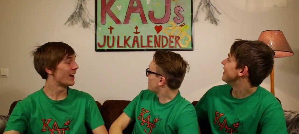 Backdrop of KAJ:s julkalender