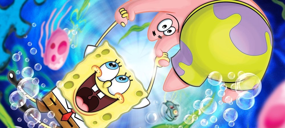 Backdrop of SpongeBob SquarePants
