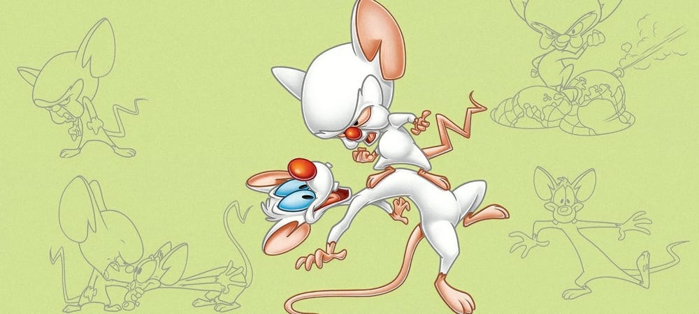 Backdrop of Pinky and the Brain