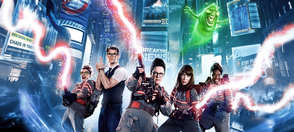 Backdrop of Ghostbusters
