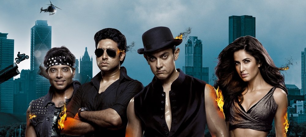 Backdrop of Dhoom 3