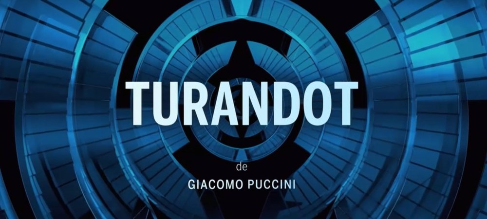 Backdrop of Turandot