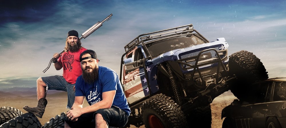 Backdrop of Diesel Brothers