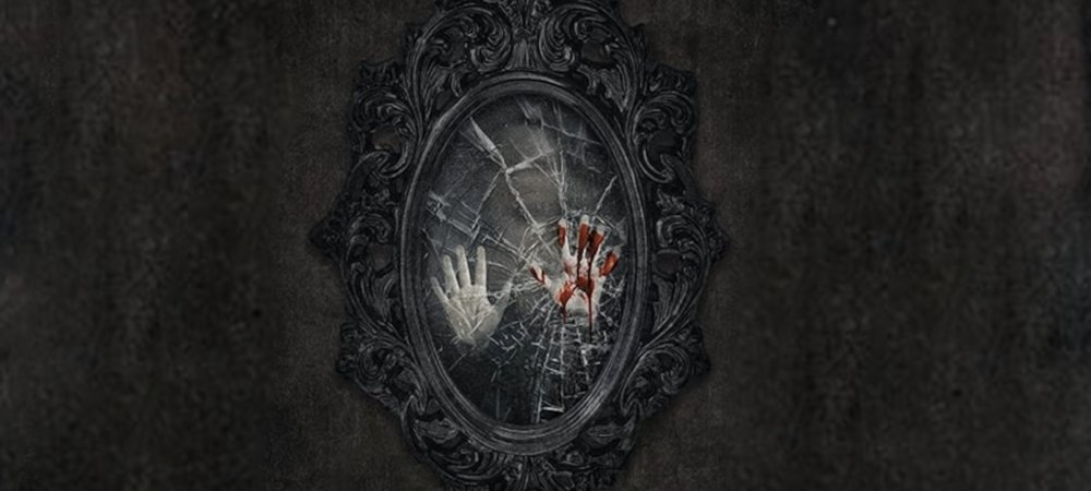 Backdrop of White Coffin