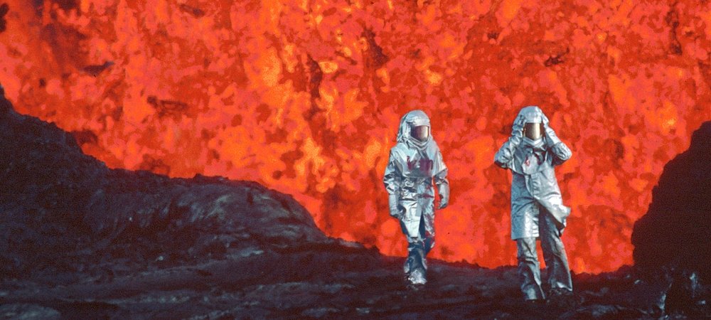 Backdrop of Fire of Love
