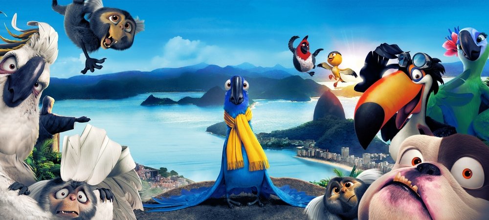 Backdrop of Rio