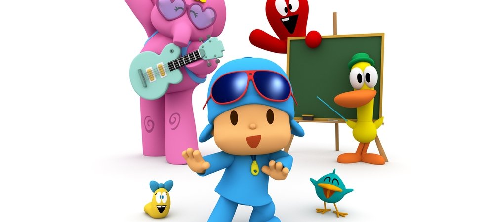 Backdrop of Pocoyo