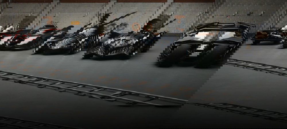 Backdrop of The Batmobile