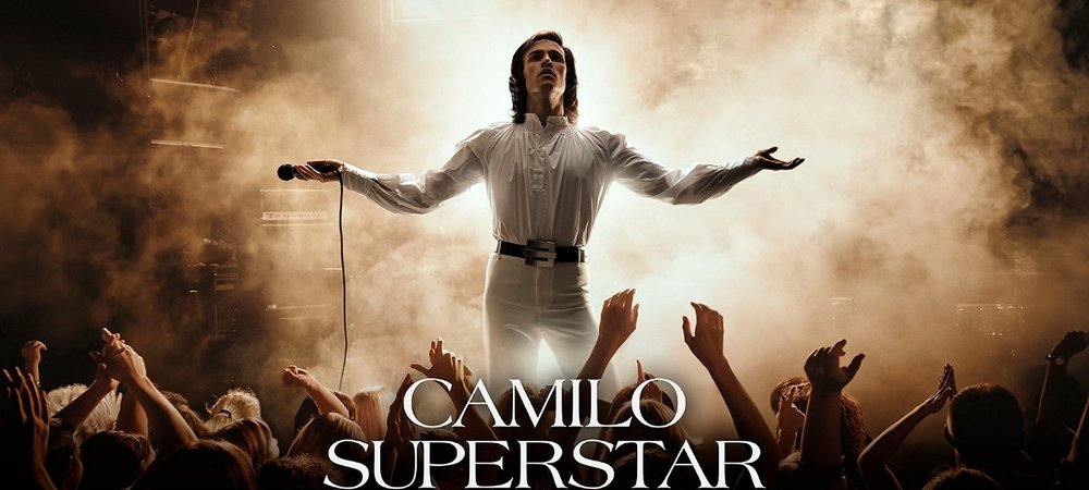 Backdrop of Camilo Superstar