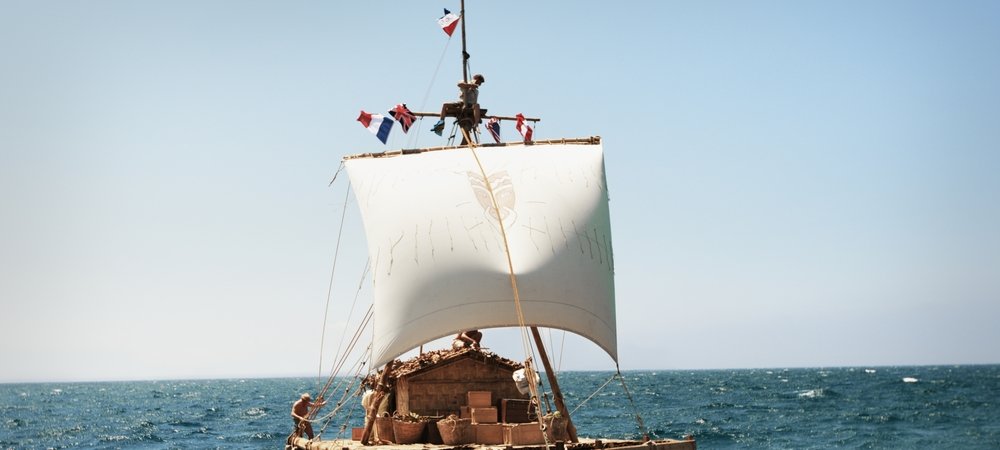 Backdrop of Kon-Tiki
