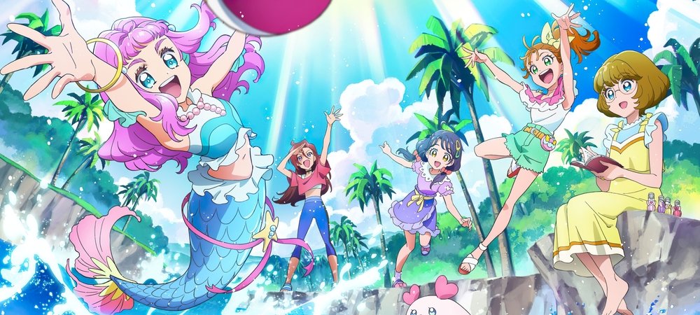 Backdrop of Tropical-Rouge! Precure