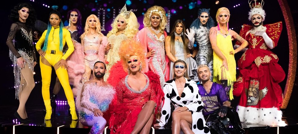 Backdrop of Queen of Drags