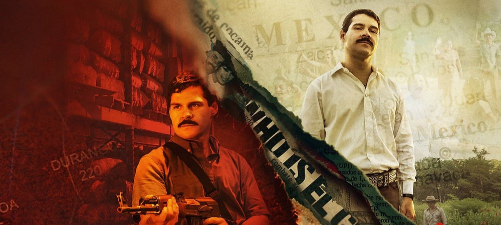 Backdrop of El Chapo