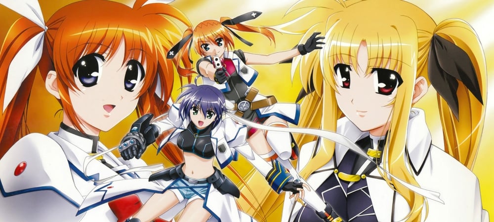 Backdrop of Magical Girl Lyrical Nanoha