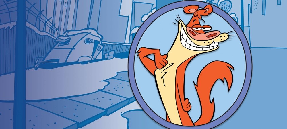 Backdrop of I Am Weasel