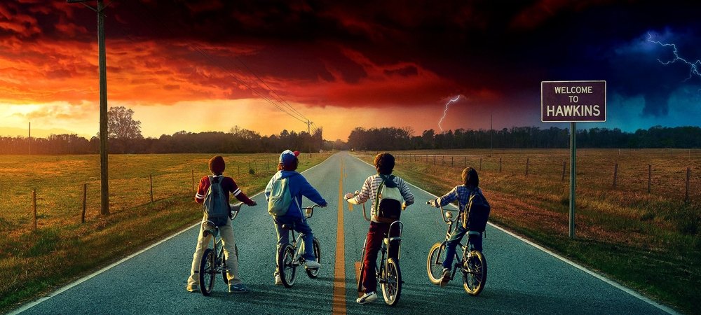 Backdrop of Stranger Things