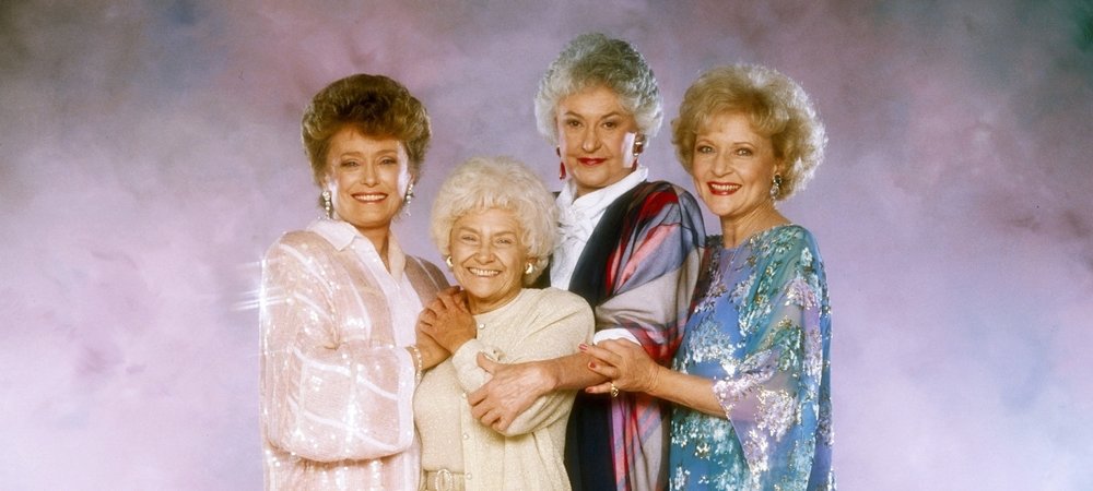 Backdrop of The Golden Girls