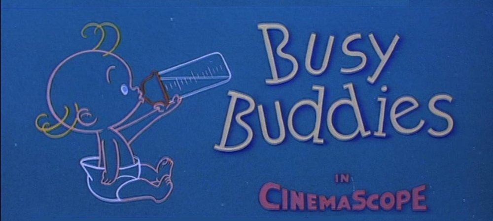 Backdrop of Busy Buddies