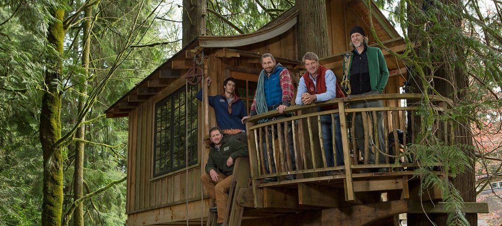 Backdrop of Treehouse Masters