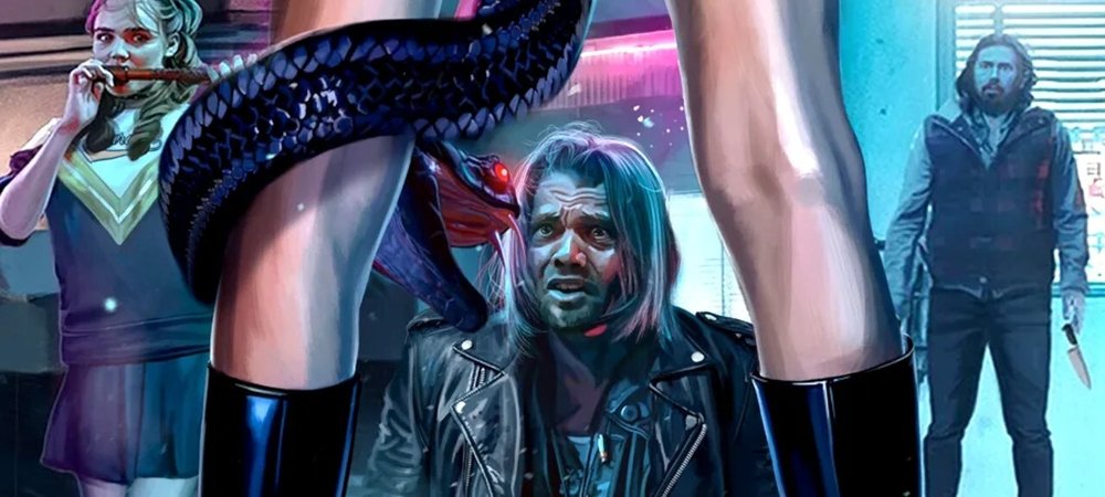 Backdrop of Snake Dick