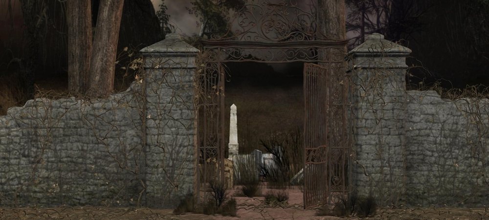 Backdrop of Behind the Wall