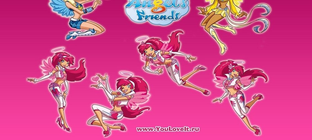 Backdrop of Angel's Friends