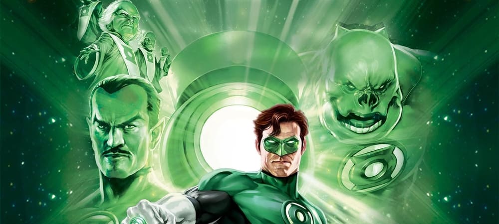 Backdrop of Green Lantern: Emerald Knights