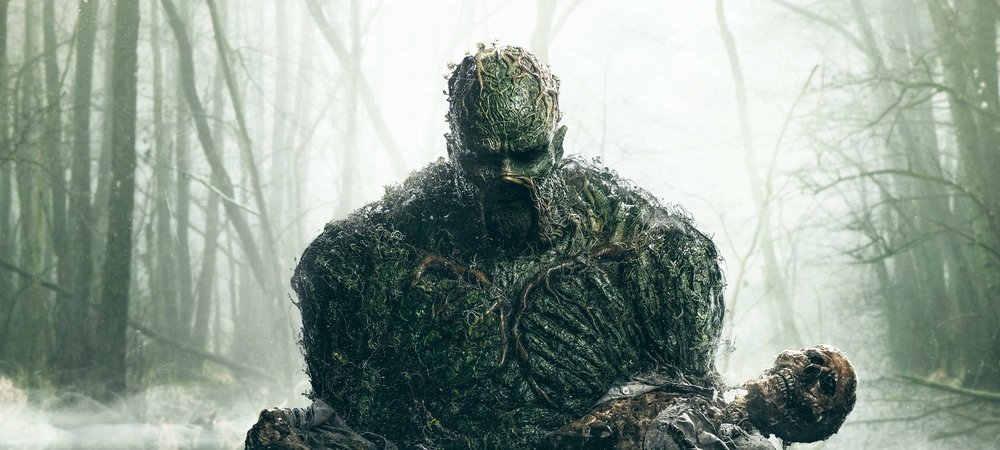 Backdrop of Swamp Thing