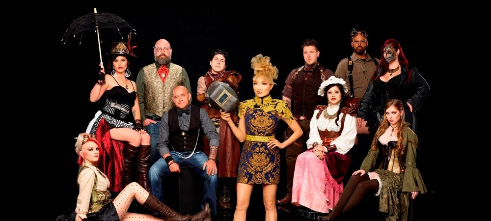 Backdrop of Steampunk'd